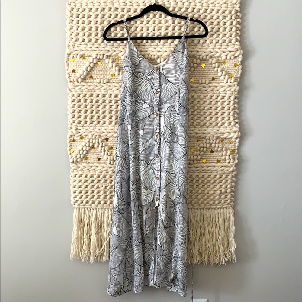Palm Tree Strap Dress 👗